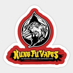 kungfuvapes logos Sticker